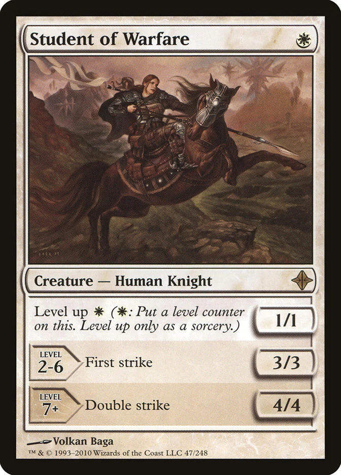 Student of Warfare 47/248 (Rise of the Eldrazi) - Foil