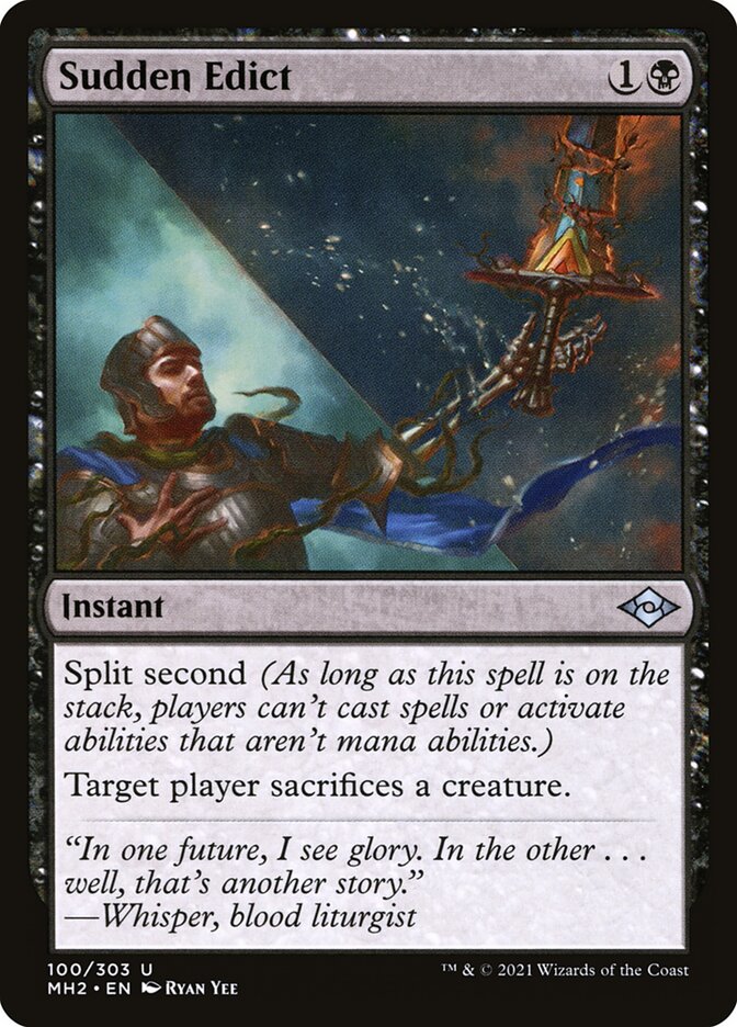 Sudden Edict 100/303 (Modern Horizons 2)