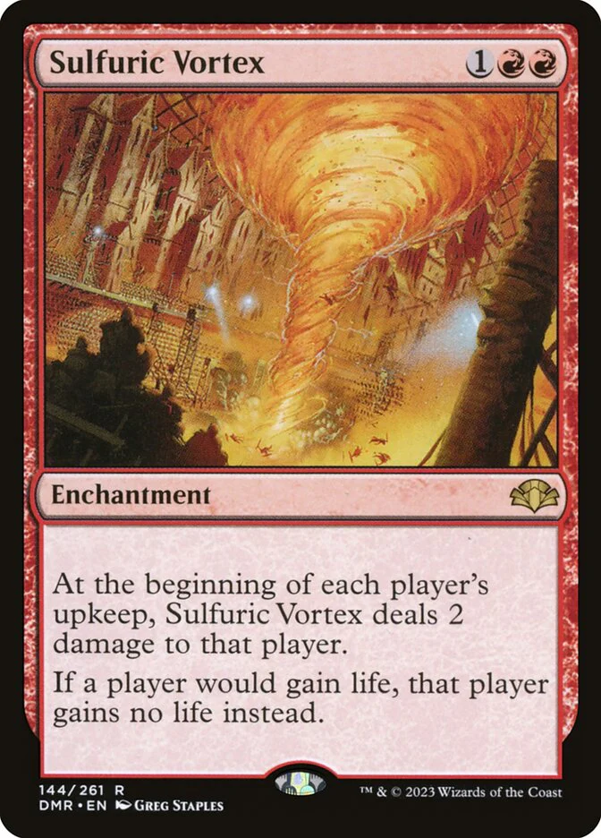 Sulfuric Vortex 144 (Dominaria Remastered)  - Foil