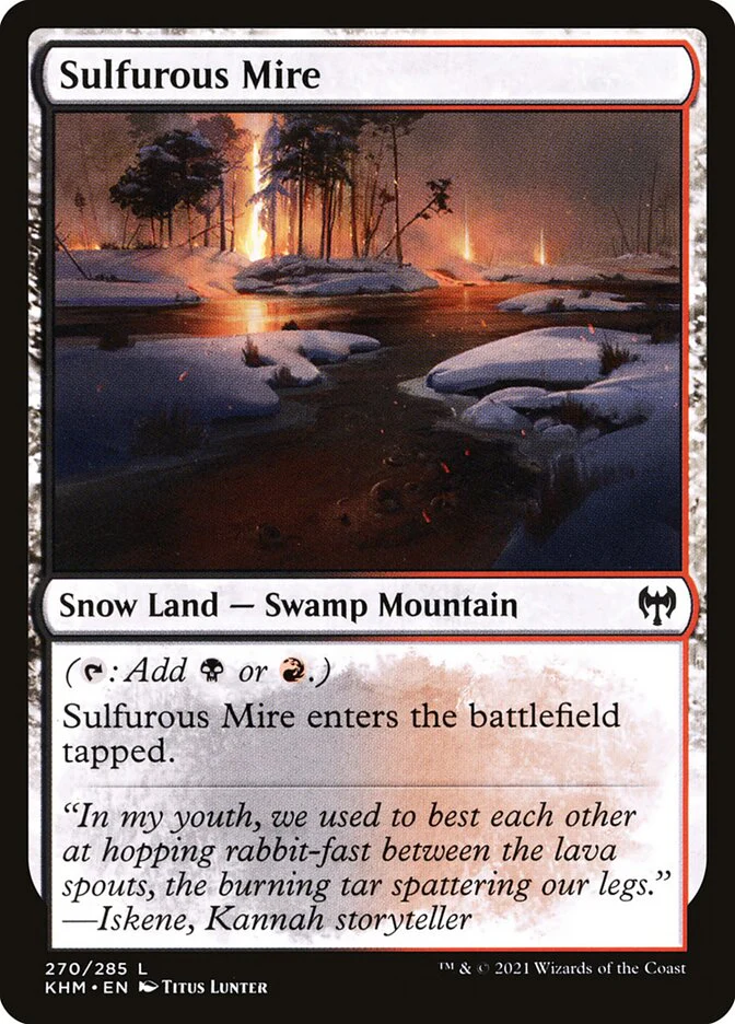 Sulfurous Mire 270/285 (Kaldheim)