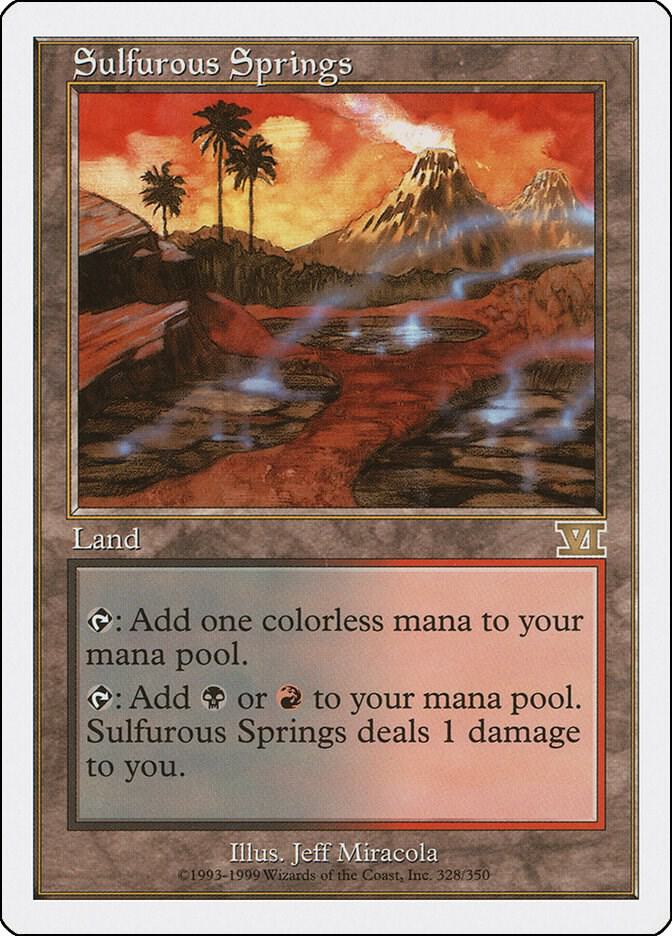 Sulfurous Springs 328/350 (Classic Sixth Edition)
