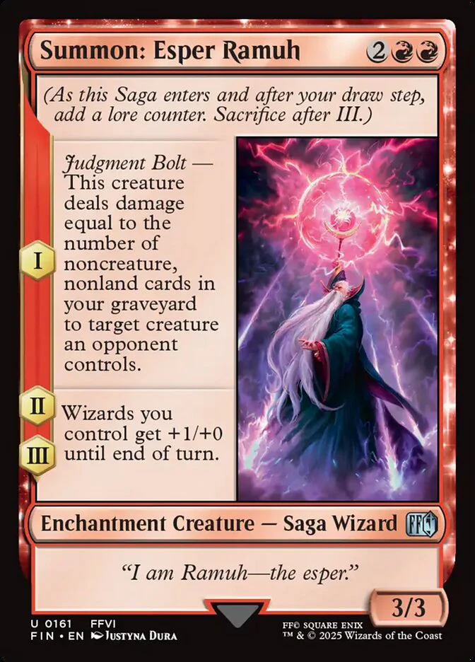 Summon: Esper Ramuh 161/309 (FINAL FANTASY)