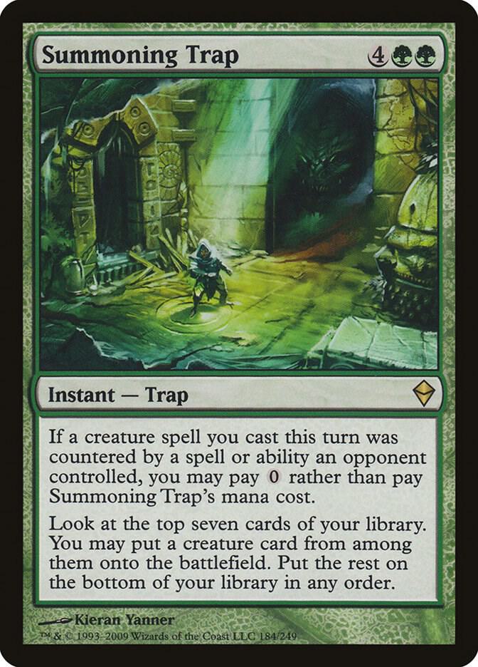Summoning Trap 184/249 (Zendikar)