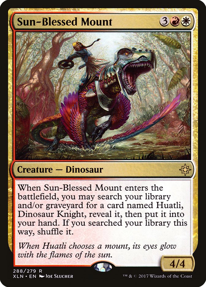 Sun-Blessed Mount 288/279 (Ixalan)