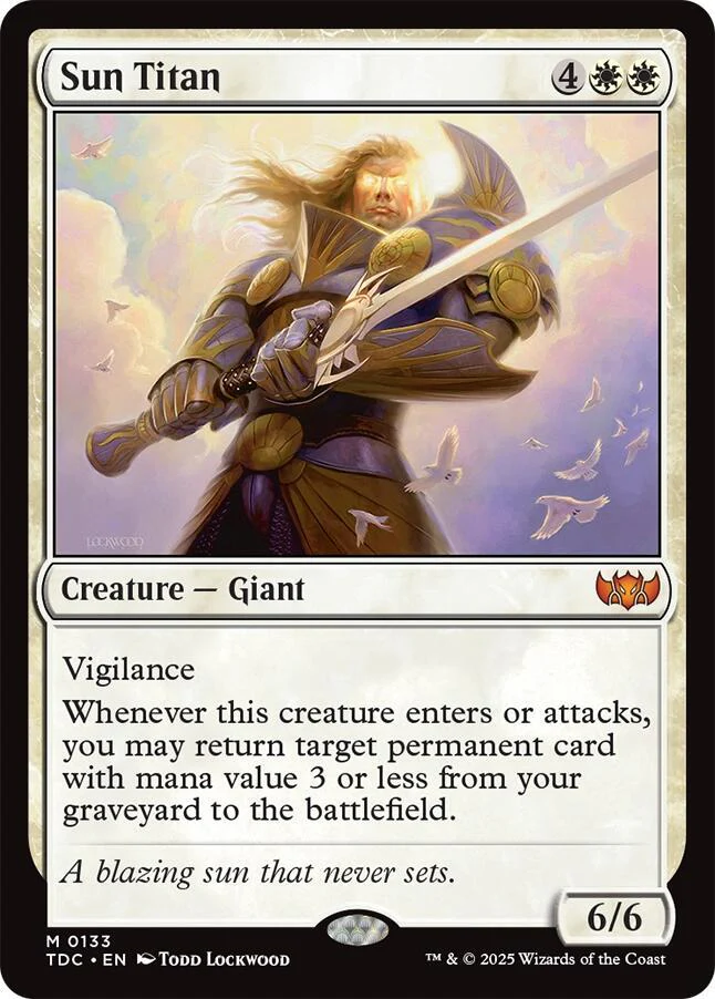 Sun Titan 133/413 (Commander: Tarkir: Dragonstorm)
