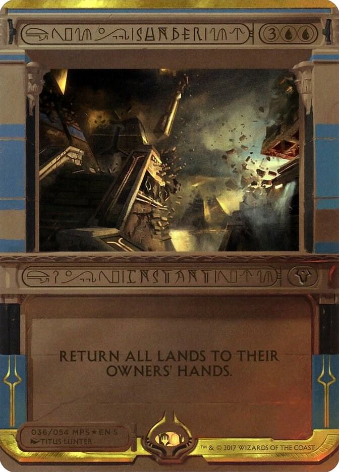Sunder 36/54 (Masterpiece Series: Amonkhet Invocations)  - Foil