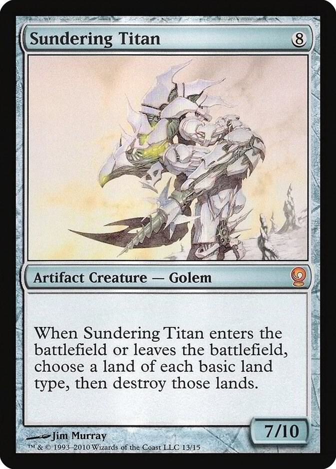 Sundering Titan 13/15 (From the Vault: Relics)  - Foil