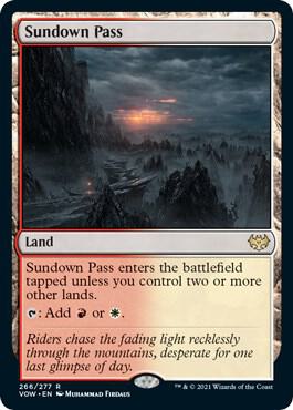 Sundown Pass 266/277 (Innistrad: Crimson Vow)