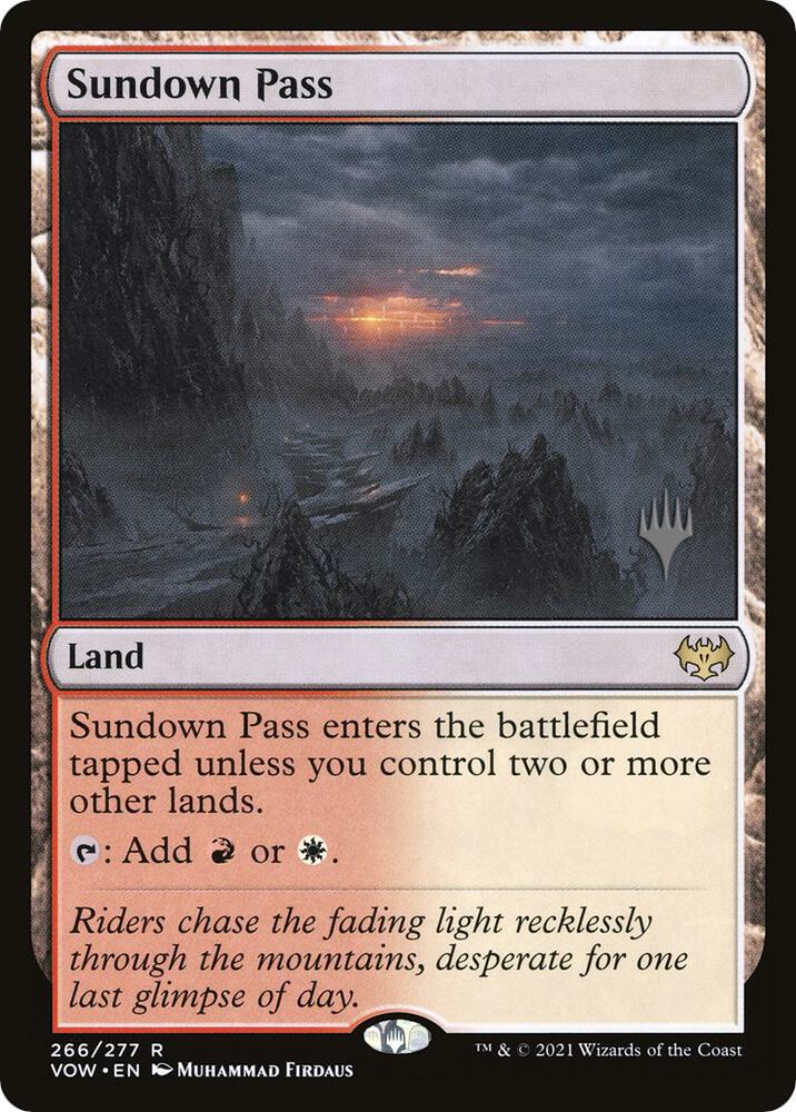 Sundown Pass 266 (Promo Pack: Dominaria United)