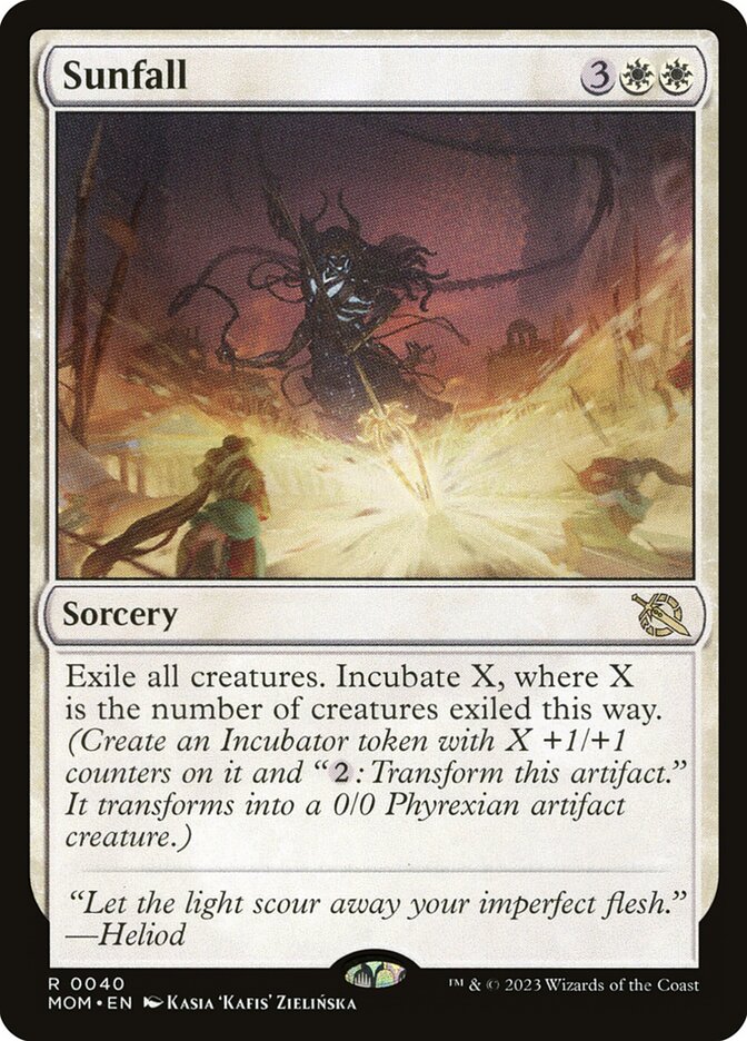 Sunfall 40 (March of the Machine)  - Foil