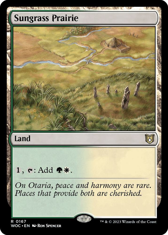 Sungrass Prairie 167/173 (Commander: Wilds of Eldraine)