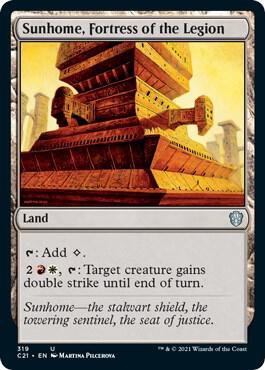 Sunhome Fortress of the Legion 319 (Commander 2021)