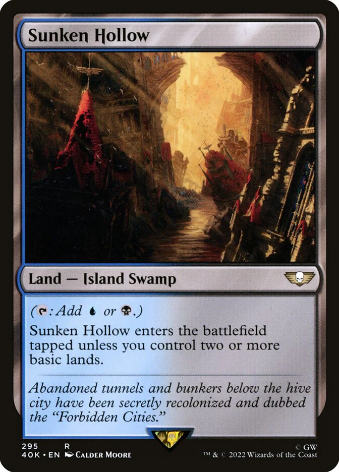 Sunken Hollow 295 (Universes Beyond: Warhammer 40,000)