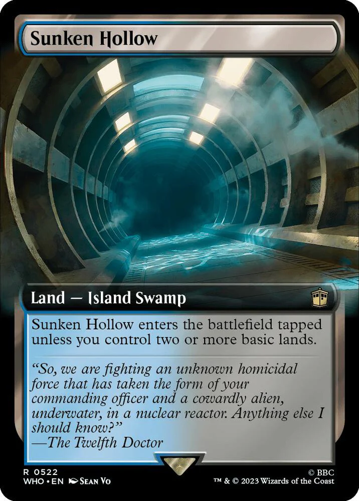 Sunken Hollow 522 (Universes Beyond: Doctor Who)  - Extended Art Foil
