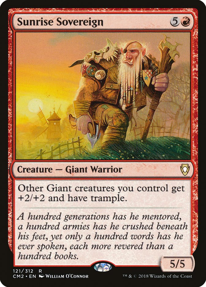 Sunrise Sovereign 121/312 (Commander Anthology Volume II)