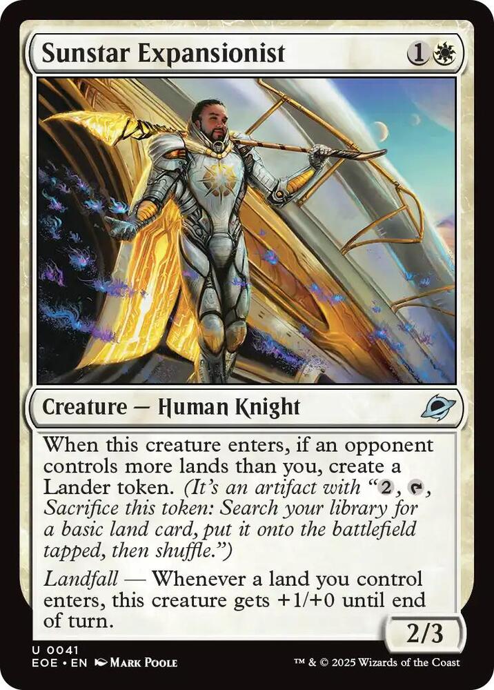 Sunstar Expansionist 41/276 (Edge of Eternities)  - Foil