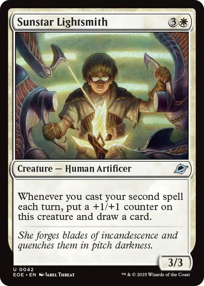 Sunstar Lightsmith 42 (Edge of Eternities)  - Foil
