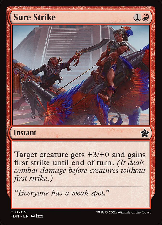 Sure Strike 209/291 (Foundations)