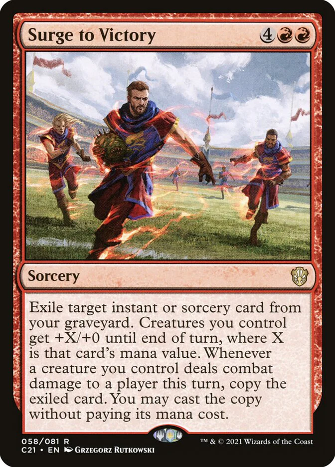 Surge to Victory 58/81 (Commander 2021)