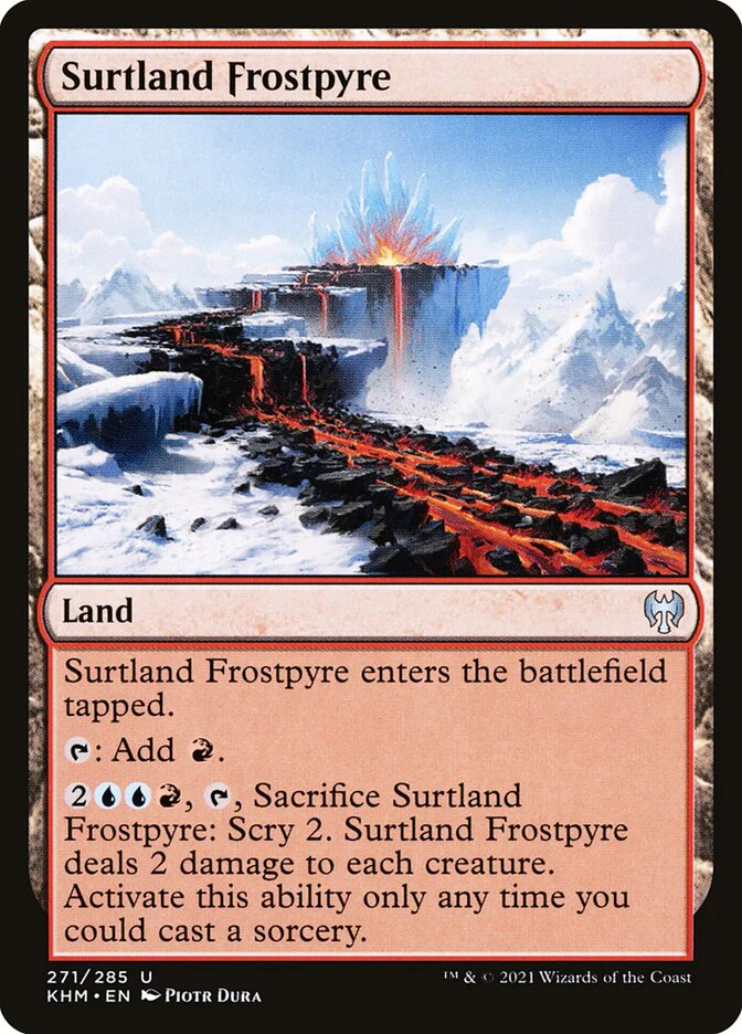 Surtland Frostpyre 271/285 (Kaldheim) - Foil