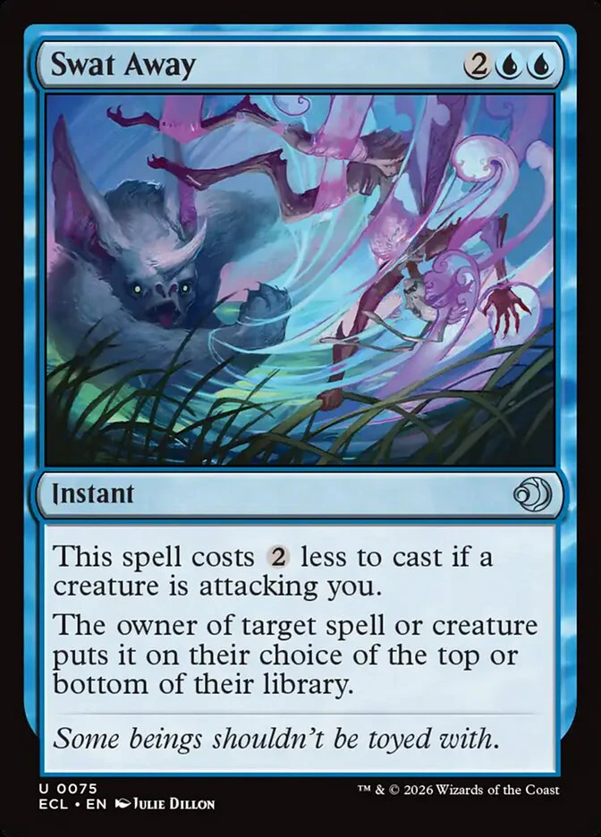 Swat Away 75/273 (Lorwyn Eclipsed) - Foil
