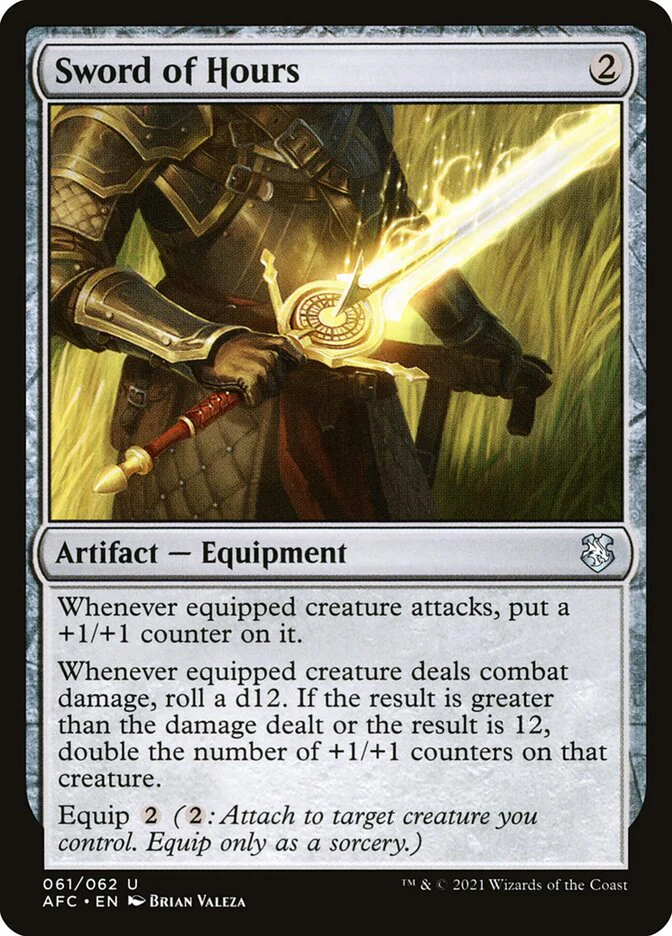 Sword of Hours 61 (Commander: Adventures in the Forgotten Realms)