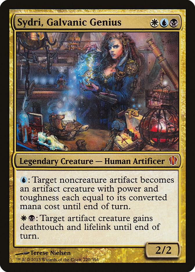 Sydri, Galvanic Genius 220/356 (Commander 2013)