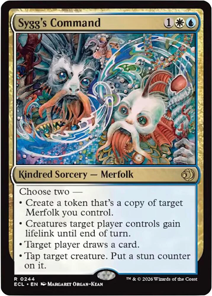 Sygg's Command 244/273 (Lorwyn Eclipsed)  - Foil
