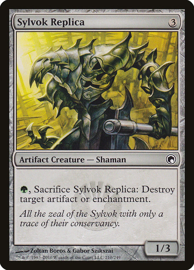 Sylvok Replica 210/249 (Scars of Mirrodin) - Foil