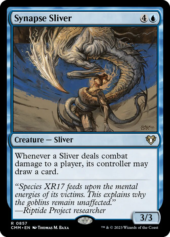 Synapse Sliver 857 (Commander Masters)