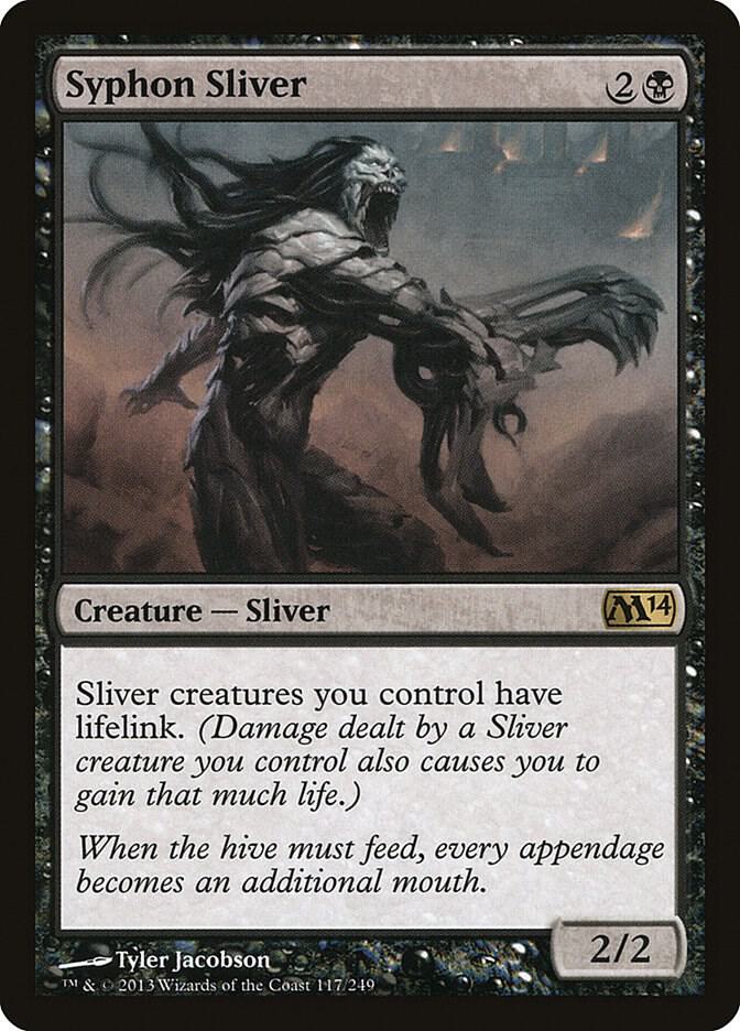 Syphon Sliver 117/249 (Magic 2014 (M14))