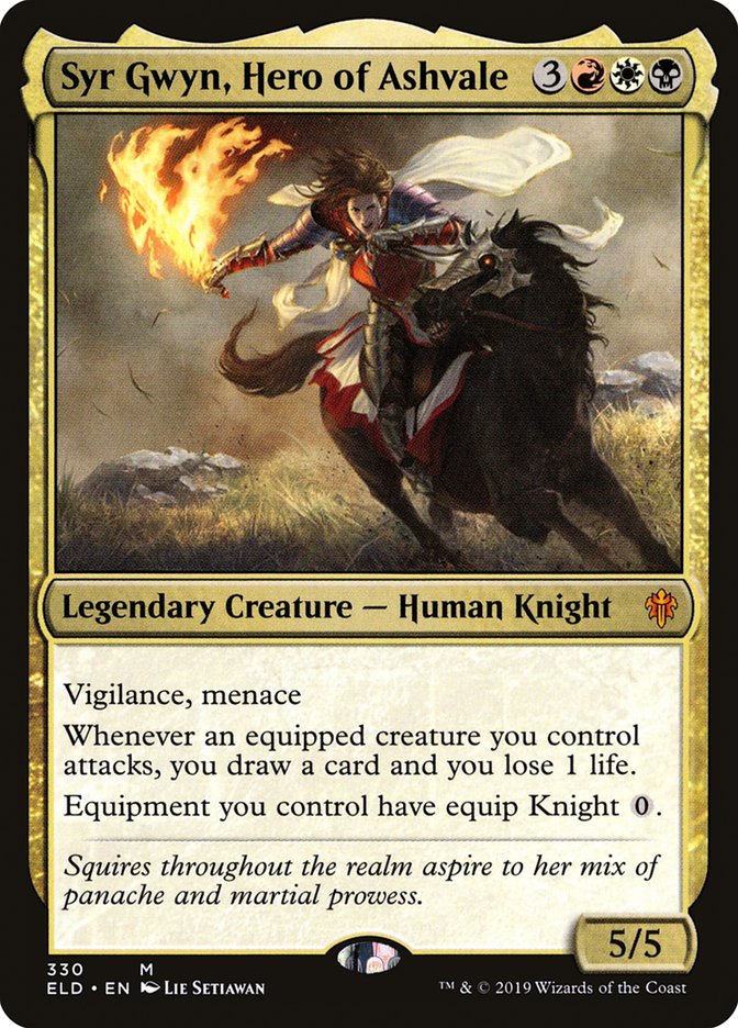 Syr Gwyn, Hero of Ashvale 330/269 (Throne of Eldraine)