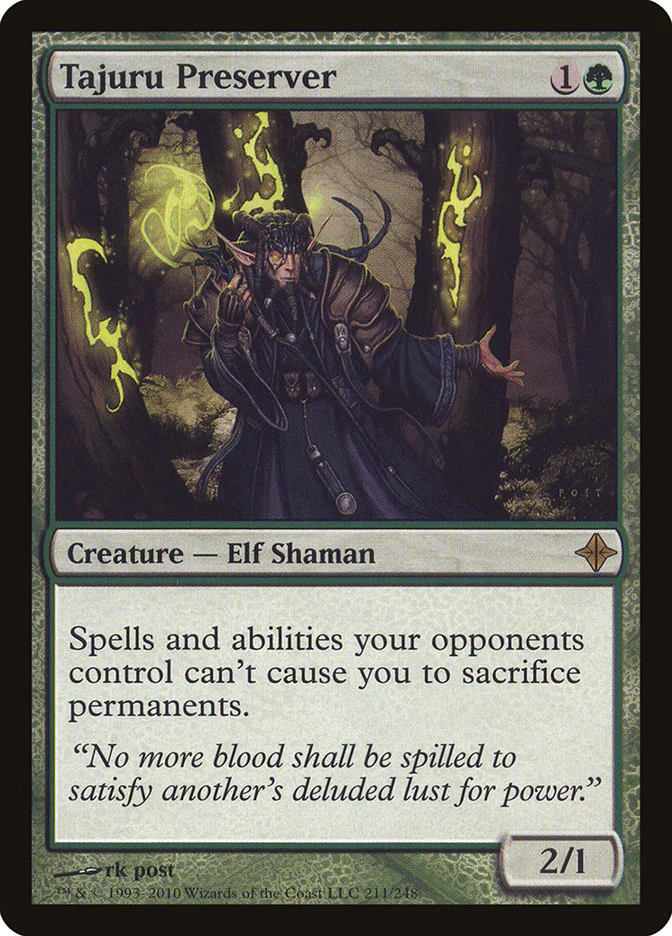 Tajuru Preserver 211/248 (Rise of the Eldrazi) - Foil