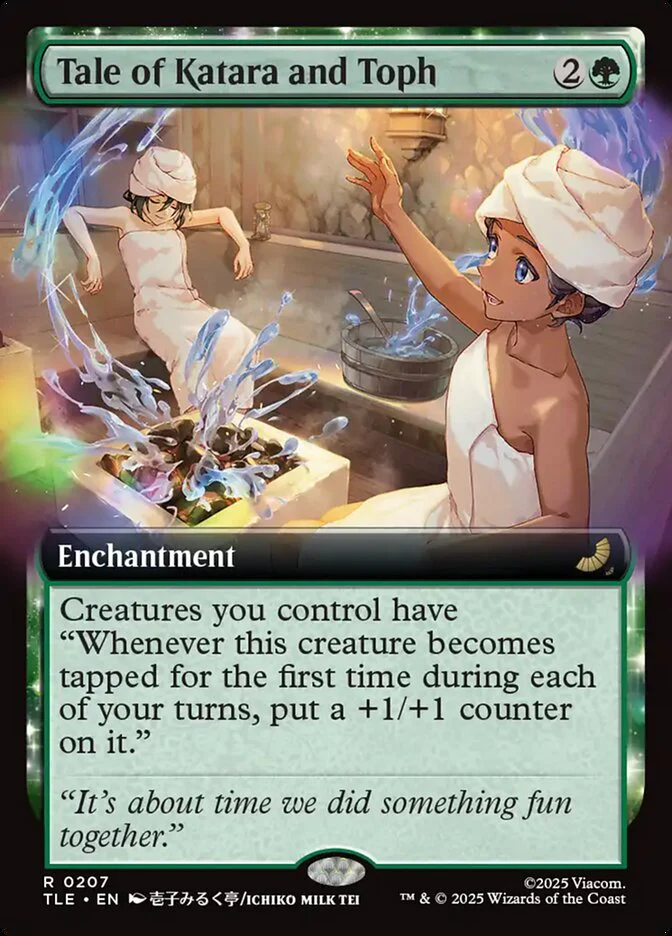 Tale of Katara and Toph 207/317 (Avatar: The Last Airbender: Eternal-Legal)  - Extended Art Foil