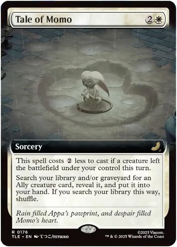 Tale of Momo  176/317 (Avatar: The Last Airbender: Eternal-Legal)  - Extended Art Foil