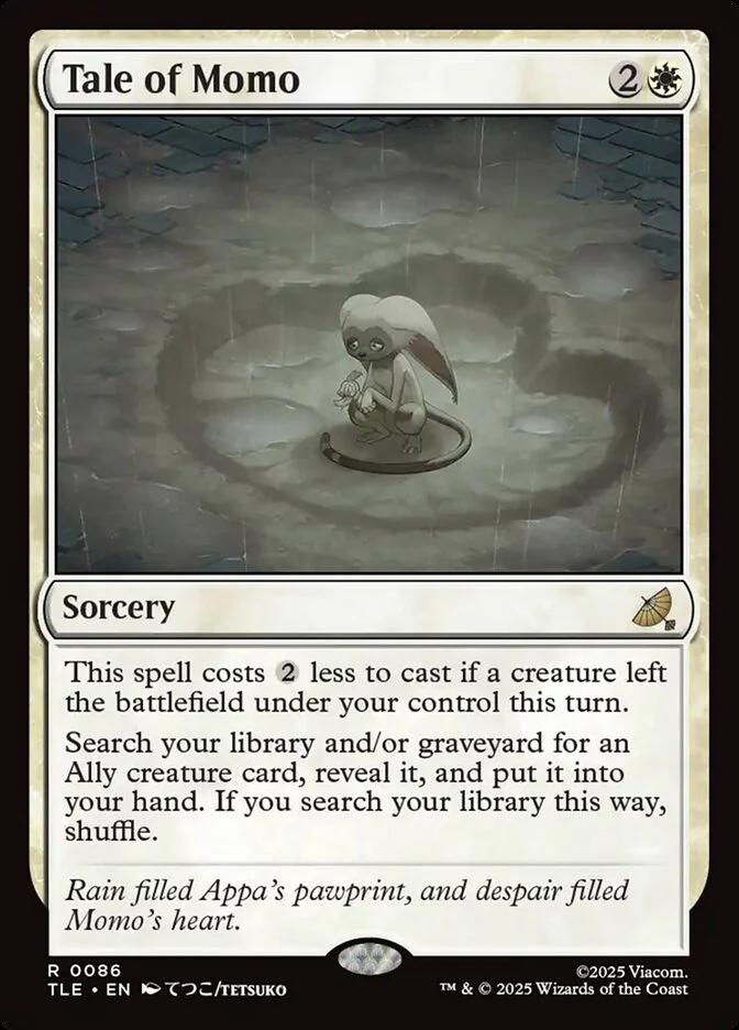 Tale of Momo 86/317 (Avatar: The Last Airbender: Eternal-Legal)  - Foil