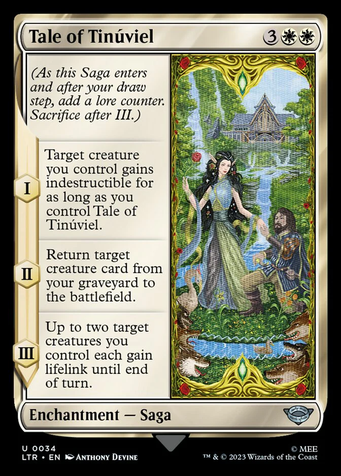 Tale of Tinúviel 34/281 (Universes Beyond: The Lord of the Rings: Tales of Middle-earth)  - Foil