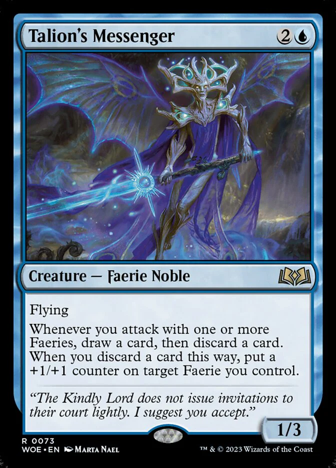 Talion's Messenger 73/276 (Wilds of Eldraine)
