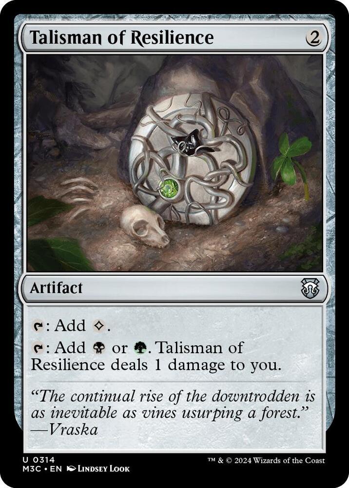 Talisman of Resilience 314/411 (Commander: Modern Horizons 3)