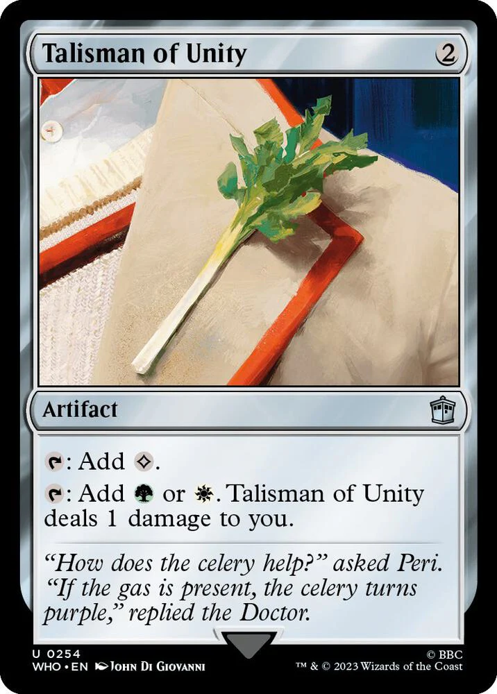 Talisman of Unity 254 (Universes Beyond: Doctor Who)  - Foil