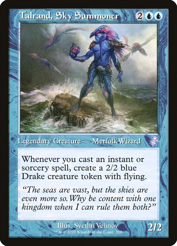 Talrand, Sky Summoner 318/289 (Time Spiral: Remastered)