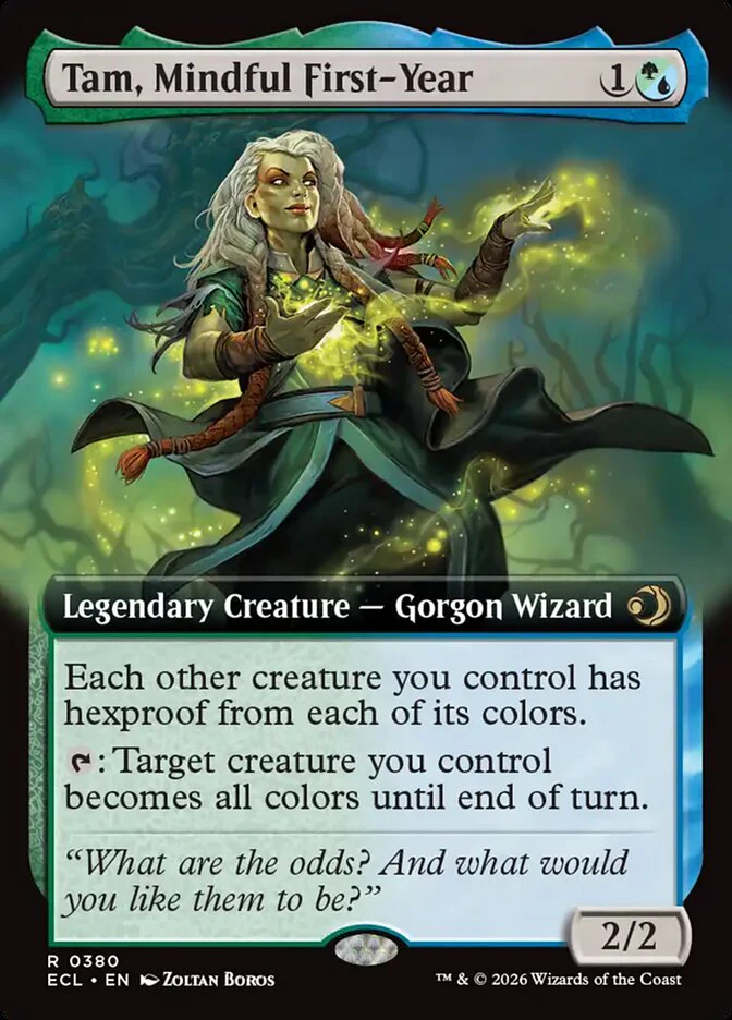 Tam, Mindful First-Year 380/273 (Lorwyn Eclipsed) - Extended Art Foil