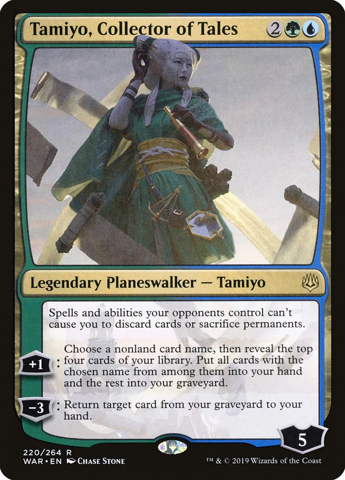 Tamiyo, Collector of Tales 220/264 (War of the Spark)
