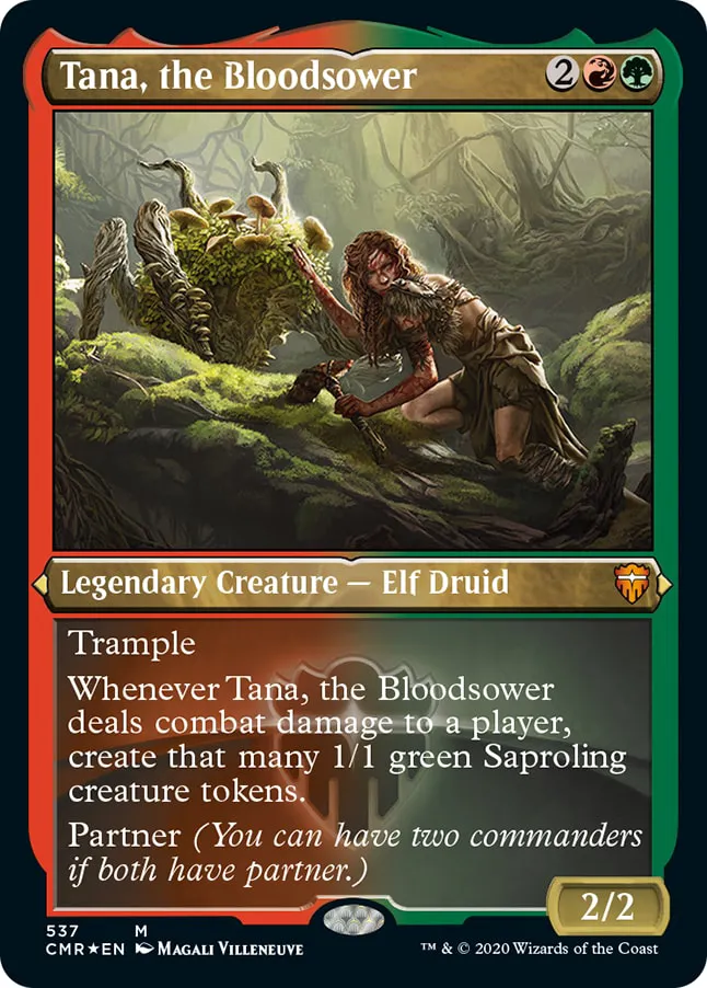 Tana, the Bloodsower 537 (Commander Legends)  - Etched Foil