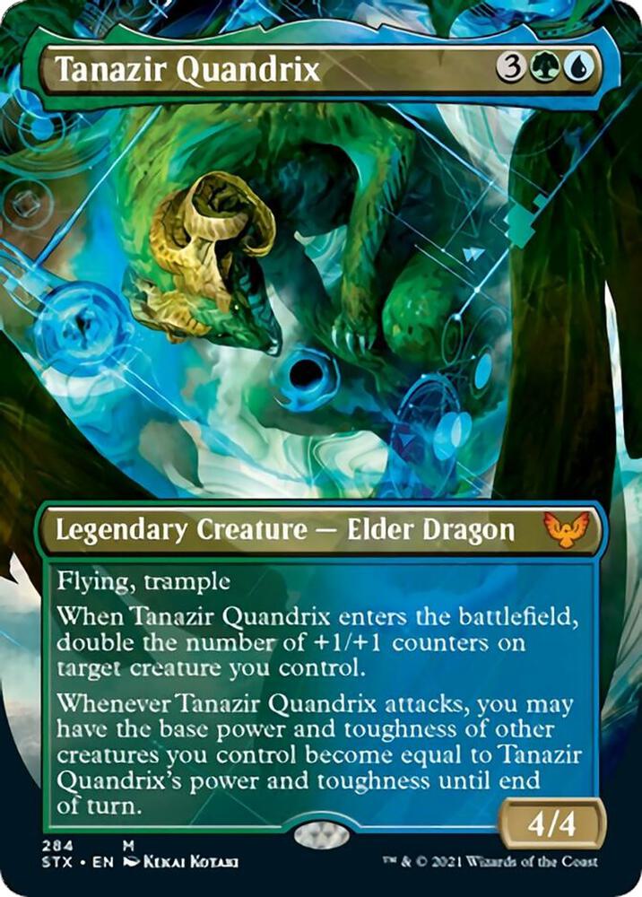 Tanazir Quandrix Borderless 284/275 (Strixhaven: School of Mages)