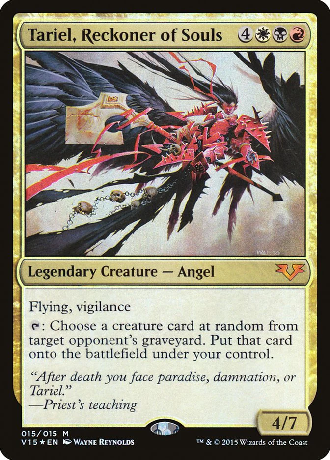 Tariel, Reckoner of Souls 15/15 (From the Vault: Angels) - Foil