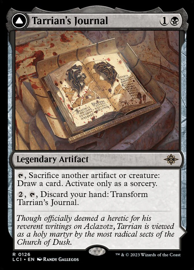 Tarrian's Journal // The Tomb of Aclazotz 126/291 (The Lost Caverns of Ixalan)