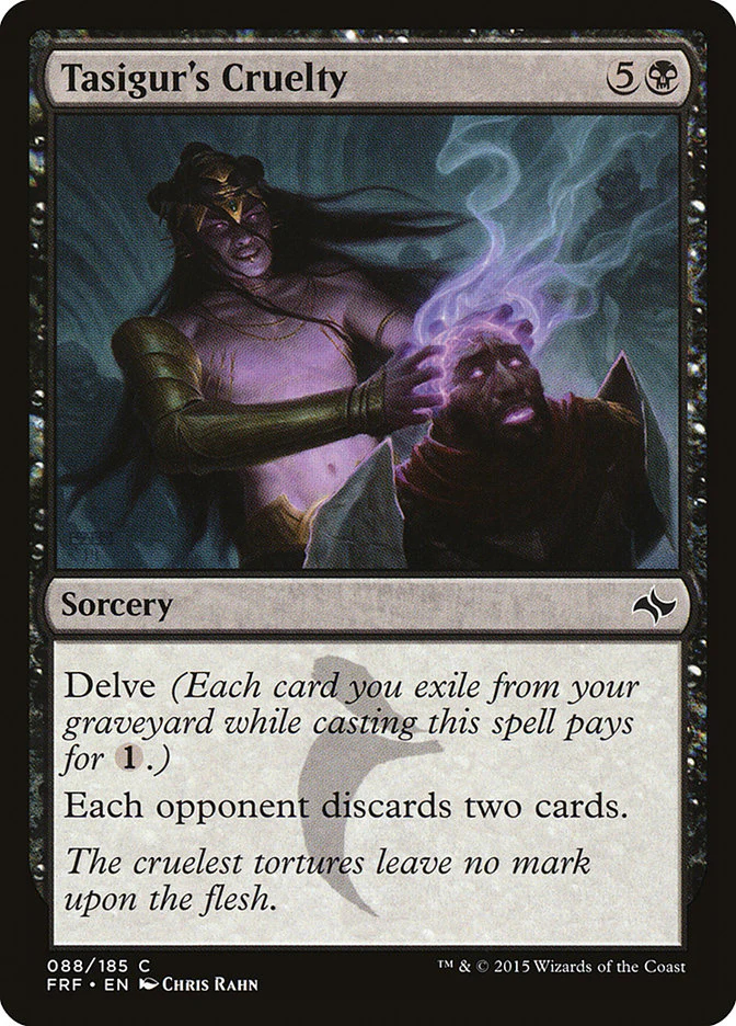 Tasigur's Cruelty 88/185 (Fate Reforged)  - Foil