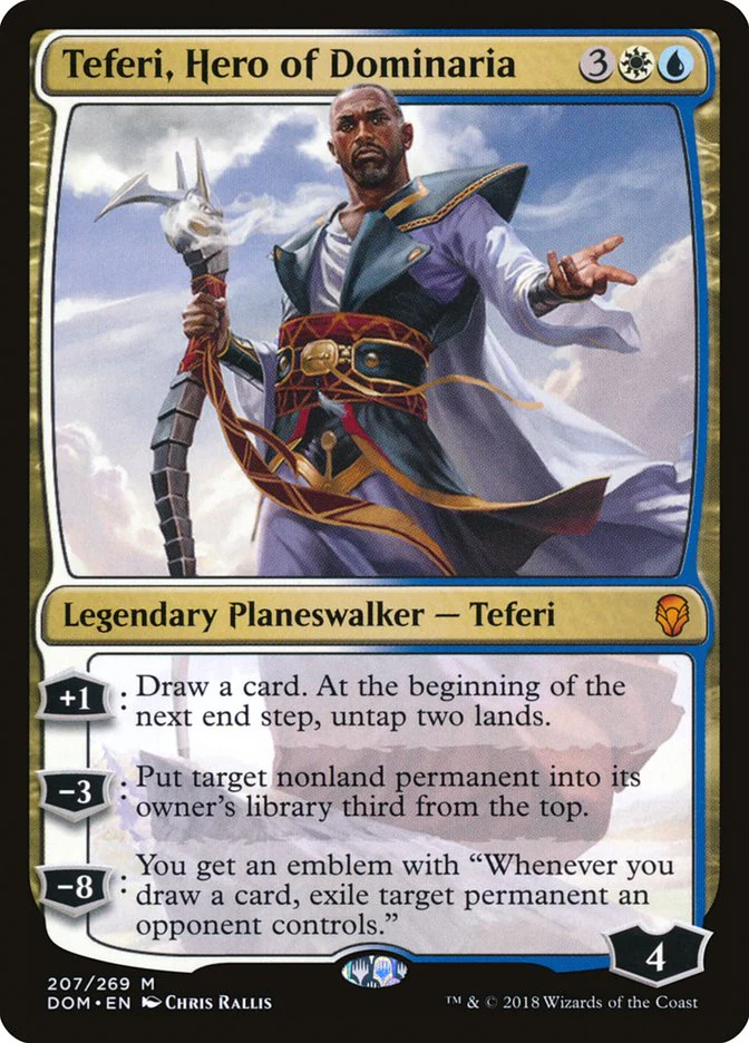 Teferi, Hero of Dominaria 207/269 (Dominaria)  - Foil