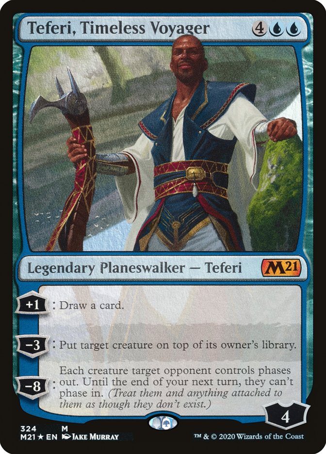 Teferi, Timeless Voyager 324/274 (Core Set 2021) - Foil